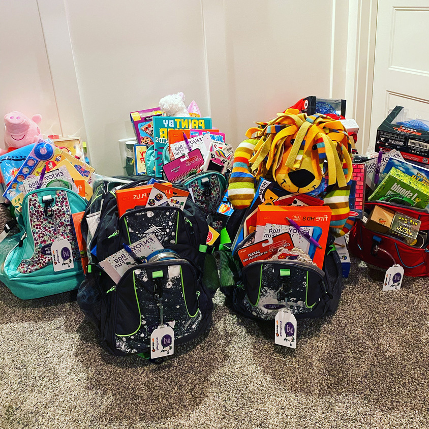 Photo of Packed Bags with Toys