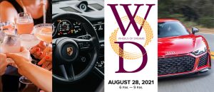 Wheels of Dreams logo and car photos